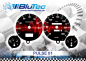 Preview: Speedometer Discs for Audi B3 B4 80 90 B4 - PULSE EDITION