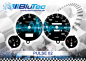 Preview: Speedometer Discs for Audi B3 B4 80 90 B4 - PULSE EDITION