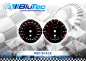 Preview: Speedometer Dials series for BMW LCI E81 E82 E84 E87 E88 - RED SCALE