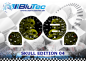 Preview: Speedometer Discs for Opel Corsa B, Tigra A - SKULL EDITION