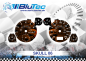 Preview: Speedometer Discs for AUDI A3 A4 A6 B5 - SKULL EDITION