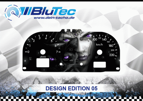 Speedometer Discs for Ford Fiesta MK6 - DESIGN EDITION 05