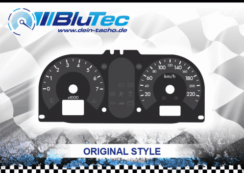 Speedometer Discs for Ford Fiesta MK6 - ORIGINAL STYLE