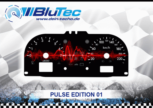 Speedometer Discs for Ford Fiesta MK6 - PULSE EDITION