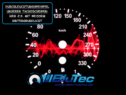 Tachoscheiben Modellreihe BMW E60-E64, E70-E71, E90-E93 6 Zylinder - PULSE EDITION