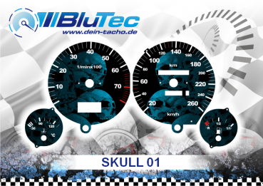 Speedometer Discs for Audi B3 B4 80 90 B4 - CSKULL EDITION