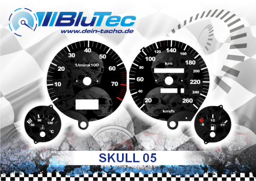 Speedometer Discs for Audi B3 B4 80 90 B4 - CSKULL EDITION