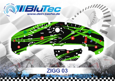 Tachoscheiben Modellreihe BMW E36 - ZIGG EDITION