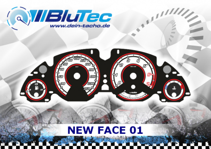 Speedometer Dials for series BMW E38 E39 E53 - NEW FACE EDITION 01