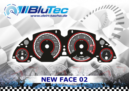 Speedometer Dials for series BMW E38 E39 E53 - NEW FACE EDITION 02