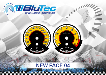 Tachoscheiben Modellreihe BMW E60-E64, E70-E71, E90-E93 6 Zylinder - NEW FACE EDITION 04