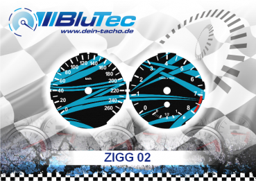 Speedometer Dials series for BMW E81 E82 E84 E87 E88 - ZIGG EDITION