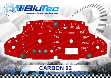 Speedometer Discs for Ford Focus I - carbon edition 02