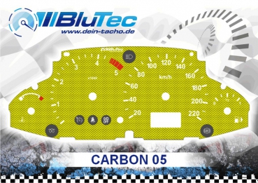 Tachoscheiben für Ford Focus I - Carbon Edition 05