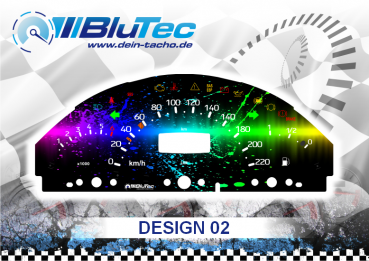 Speedometer Discs for Mercedes A-Klasse - DESIGN EDITION 02