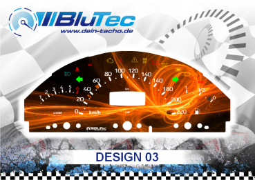 Speedometer Discs for Mercedes A-Klasse - DESIGN EDITION 03
