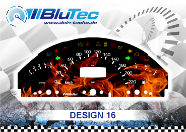 Speedometer Discs for Mercedes A-Klasse - DESIGN EDITION 16