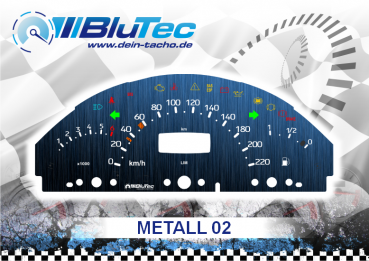 Speedometer Discs for Mercedes A-Klasse - METALL EDITION