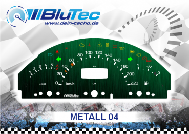 Speedometer Discs for Mercedes A-Klasse - METALL EDITION