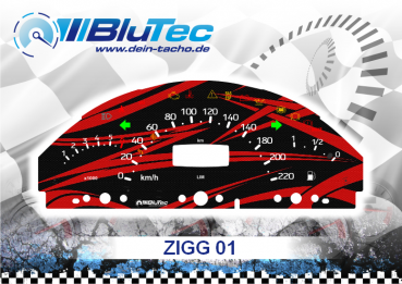 Speedometer Discs for Mercedes A-Klasse - ZIGG EDITION