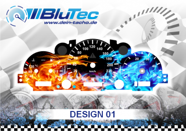 Speedometer Discs for Mercedes M-Klasse - DESIGN EDITION 01
