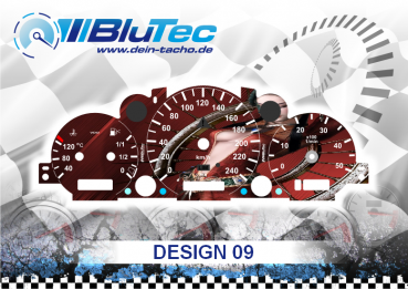 Speedometer Discs for Mercedes M-Klasse - DESIGN EDITION 09