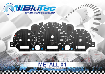 Speedometer Discs for Mercedes M-Klasse - METALL EDITION