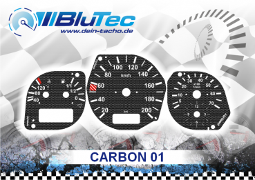 Speedometer Discs for Mercedes Vito - CARBON EDITION