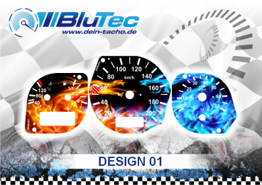 Speedometer Discs for Mercedes Vito - DESIGN EDITION 01