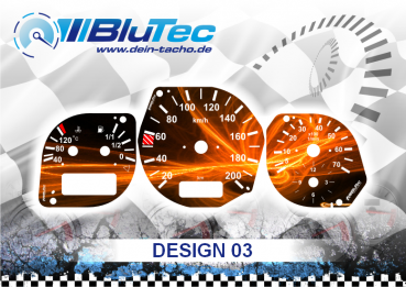 Speedometer Discs for Mercedes Vito - DESIGN EDITION 03
