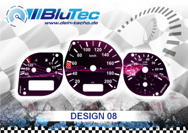 Speedometer Discs for Mercedes Vito - DESIGN EDITION 08