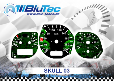 Speedometer Discs for Mercedes Vito - SKULL EDITION