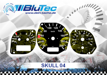 Speedometer Discs for Mercedes Vito - SKULL EDITION