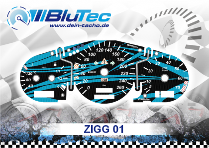 Speedometer Discs for Mercedes SLK R170 - ZIGG EDITION