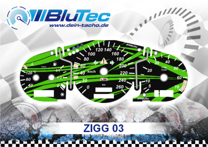 Speedometer Discs for Mercedes SLK R170 - ZIGG EDITION