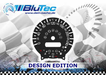Speedometer Discs for Mini One - CARBON EDITION