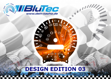 Speedometer Discs for Mini One - DESIGN EDITION 03