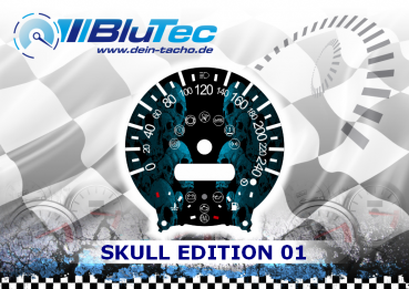 Speedometer Discs for Mini One - CSKULL EDITION