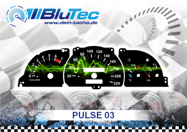 Speedometer Discs for Opel Astra F, Vectra A, Calibra - PULSE EDITION