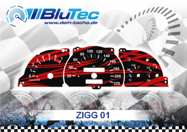 Speedometer Discs for Opel Astra F, Vectra A, Calibra - ZIGG EDITION
