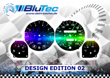 Speedometer Discs for Opel Corsa B, Tigra A - DESIGN EDITION 02