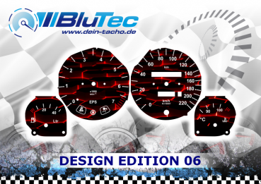 Speedometer Discs for Opel Corsa B, Tigra A - DESIGN EDITION 06