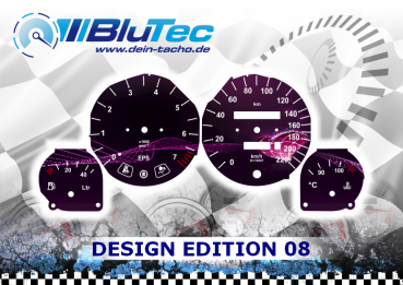 Speedometer Discs for Opel Corsa B, Tigra A - DESIGN EDITION 08