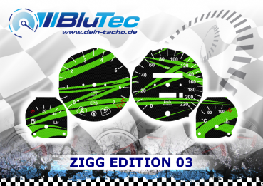 Speedometer Discs for Opel Corsa B, Tigra A - ZIGG EDITION