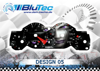 Speedometer Discs for Peugeot 206 CC - DESIGN EDITION 05