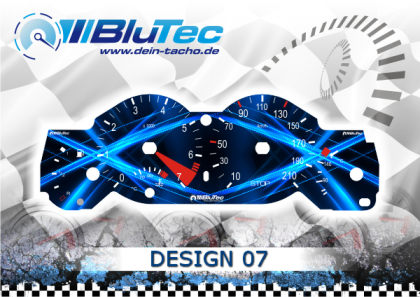 Speedometer Discs for Peugeot 206 CC - DESIGN EDITION 07