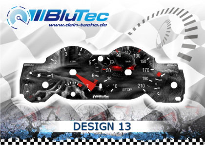 Speedometer Discs for Peugeot 206 CC - DESIGN EDITION 13