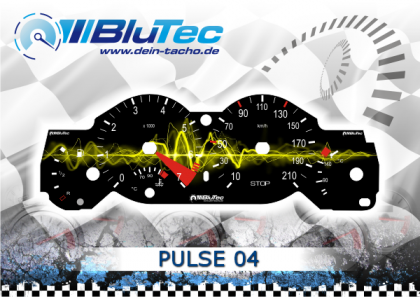 Speedometer Discs for Peugeot 206 CC - PULSE EDITION