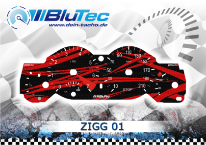 Speedometer Discs for Peugeot 206 CC - ZIGG EDITION
