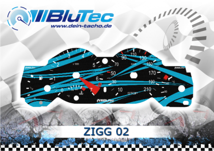 Speedometer Discs for Peugeot 206 CC - ZIGG EDITION